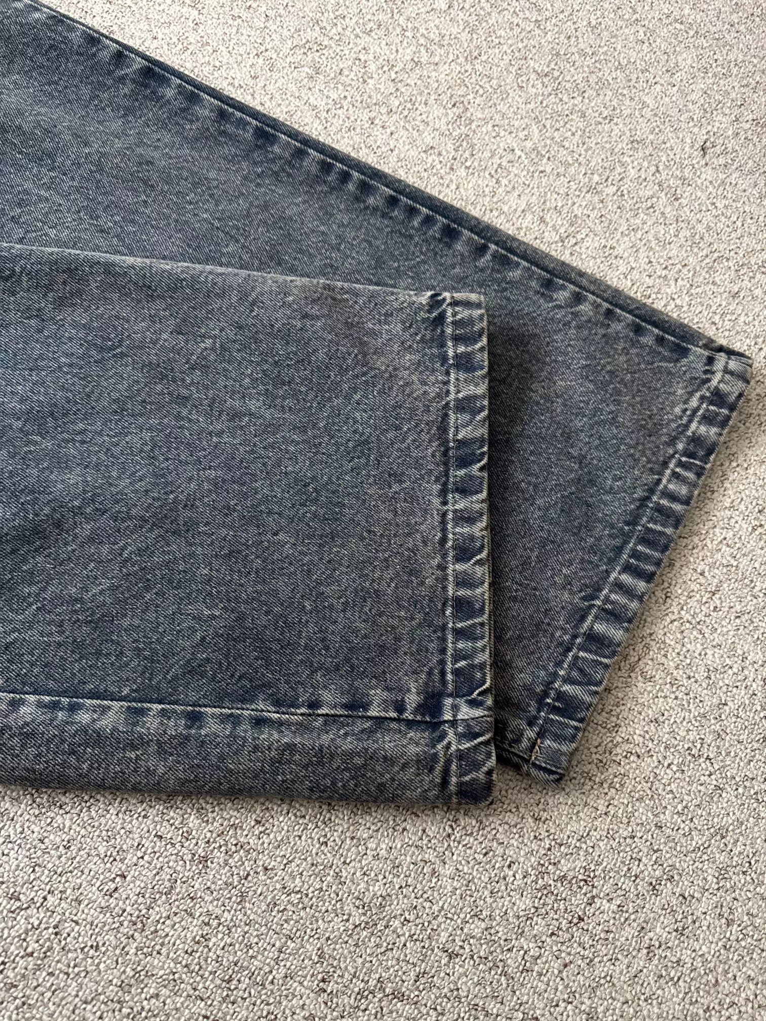 شلوار جین نیم بگ